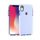 Diamond Texture TPU Case for iPhone X /R(Blue) - 1