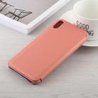 For iPhone X / XS Electroplating Mirror Horizontal Flip Leather Case with Holder(Rose Gold) - 3