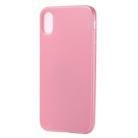 Candy Color TPU Case for iPhone X / XS(Pink) - 1