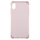 0.75mm Dropproof Transparent TPU Case for iPhone X / XS - 1