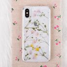 For iPhone XS Max Floral Pattern Soft Case (Colour) - 1