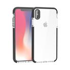 For iPhone XS Max Highly Transparent Soft TPU Case (Black) - 1