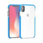 Highly Transparent Soft TPU Case for  iPhone XS Max (Blue) - 1