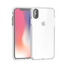 For iPhone XS Max Highly Transparent Soft TPU Case (White) - 1