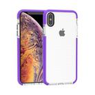 Basketball Texture Anti-collision TPU Case for  iPhone XS Max(Purple) - 1