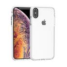 Basketball Texture Anti-collision TPU Case for  iPhone XS Max(White) - 1