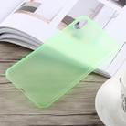 For iPhone XS Max 0.3mm Ultra-thin Frosted PP Case (Green) - 1