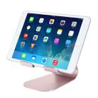 Exquisite Folding Adjustable Pivot Aluminium Alloy Desktop Holder Stand DOCK Cradle(Rose Gold) - 1