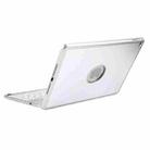 2 in 1 For iPad Air 2 Foldable Adjustable (0 - 135 Degrees) Aluminium Alloy Tablet Tablet Case Holder + Slim Bluetooth V3.0 Keyboard with 7 Colors LED Backlights & Intelligent Inductive Switch Function, Operation Distance: within 10m(Silver) - 8