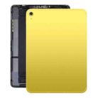 For iPad 10th Gen 10.9 2022 4G Version Battery Back Cover (Yellow) - 1
