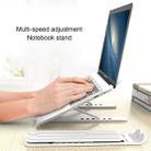 YMB1028 Portable Folding Desktop Holder Bracket for Laptop / Tablet(Silver) - 11