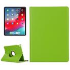 Litchi Texture Horizontal Flip 360 Degrees Rotation Leather Case for iPad Pro 11 inch (2018)，with Holder (Green) - 1