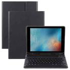 IP071 for iPad Pro 9.7 inch / iPad Air 2 / iPad Air /iPad 9.7 (2018) & iPad 9.7 (2017) Separable ABS Bluetooth Keyboard + Litchi Texture Horizontal Flip Leather Tablet Case with Holder(Black) - 1