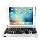 For iPad Pro 9.7 inch / iPAD Air 2 Horizontal Flip Tablet Case + Bluetooth Keyboard(Silver) - 1