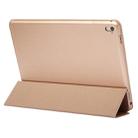 Horizontal Flip Solid Color Leather Case for iPad Pro 12.9 inch (2018), with Three-folding Holder & Wake-up / Sleep Function(Gold) - 5