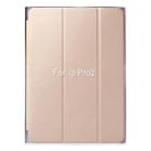 Horizontal Flip Solid Color Leather Case for iPad Pro 12.9 inch (2018), with Three-folding Holder & Wake-up / Sleep Function(Gold) - 7