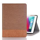 Cross Texture Horizontal Flip PU Leather Case for iPad Pro 12.9 inch (2018), with Holder & Card Slots & Wallet (Brown) - 1