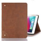 Retro Book Style Horizontal Flip PU Leather Case for iPad Pro 12.9 inch (2018), with Holder & Card Slots & Wallet (Brown) - 1