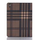 Plaid Texture Horizontal Flip PU Leather Case for iPad Pro 12.9 inch (2018), with Holder & Card Slots & Wallet (Coffee) - 3
