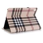 Plaid Texture Horizontal Flip PU Leather Case for iPad Pro 12.9 inch (2018), with Holder & Card Slots & Wallet (White) - 5