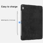 Horizontal Flip Leather Case with Pen Slot Three-folding Holder & Wake-up / Sleep Function for iPad Pro 12.9 (2018)(Black) - 14