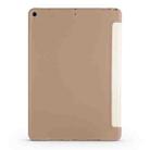 Maple Pattern Horizontal Flip PU Leather Case for iPad Air 2019 / Pro 10.5 inch, with Three-folding Holder & Honeycomb TPU Cover - 3