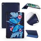 Butterflies  Pattern Horizontal Flip PU Leather Case for iPad Air 2019 / Pro 10.5 inch, with Three-folding Holder & Honeycomb TPU Cover - 1