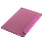 Transformers Style Silk Texture Horizontal Flip Solid Color Leather Case with Holder for iPad Mini 2019 (Magenta) - 6