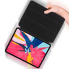 Horizontal Flip Ultra-thin Double-sided Clip Magnetic PU Leather Case for iPad Pro 12.9 2022 / 2021 / 2020 / 2018, with Three-folding Holder & Sleep / Wake-up Function(Black) - 4