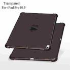 Highly Transparent TPU Full Thicken Corners Shockproof Protective Case for iPad Air 2019 / Pro 10.5 (2017) (Black) - 2