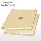 Highly Transparent TPU Full Thicken Corners Shockproof Protective Case for iPad Air 2019 / Pro 10.5 (2017) (Gold) - 2