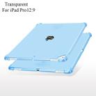 Highly Transparent TPU Full Thicken Corners Shockproof Protective Case for iPad Pro 12.9 (2017) & (2015) (Blue) - 2