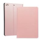 Elastic Force Leather TPU Horizontal Flip Leather Case for iPad Mini 2019 & Mini 4, with Holder (Rose Gold) - 1