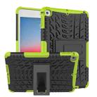 Tire Texture TPU+PC Shockproof Case for iPad Mini 2019, with Holder (Green) - 1