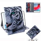 Tiger Pattern Horizontal Flip Leather Case for iPad Mini (2019) / 4 / 3 / 2 / 1, with Holder & Card Slot & Wallet - 1