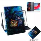 Oil Owl Pattern Horizontal Flip Leather Case for iPad Mini (2019) / 4 / 3 / 2 / 1, with Holder & Card Slot & Wallet - 1