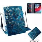 Apricot Blossom Pattern Horizontal Flip Leather Case for  iPad Pro 11 inch (2018), with Holder & Card Slot & Wallet - 1