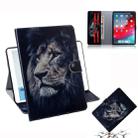 Lion Pattern Horizontal Flip Leather Case for  iPad Pro 11 inch (2018), with Holder & Card Slot & Wallet - 1