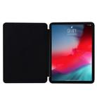 For iPad Pro 11 (2020) PC + PU Leather Tablet Case with Three-folding Holder(Navy Blue) - 8