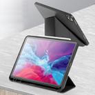 For iPad Pro 11 (2020) MOMAX PU+TPU Horizontal Deformation Flip Leather Tablet Case with Holder & Pen Slot(Black) - 1