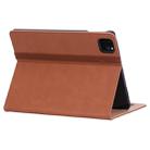 For iPad Pro 11 (2020) Retro Texture PU + TPU Horizontal Flip Leather Tablet Case with Holder & Card Slots & Hand Strap (Brown) - 9