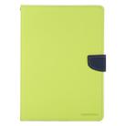 For iPad Pro 12.9 2020 GOOSPERY FANCY DIARY Cross Texture Leather Tablet Case with Holder & Card slots & Wallet (Green) - 2