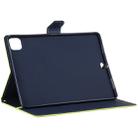 For iPad Pro 12.9 2020 GOOSPERY FANCY DIARY Cross Texture Leather Tablet Case with Holder & Card slots & Wallet (Green) - 6
