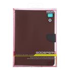 For iPad Pro 12.9 2020 GOOSPERY FANCY DIARY Cross Texture Leather Tablet Case with Holder & Card slots & Wallet (Brown) - 7