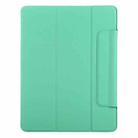 For iPad Pro 11 2022 / 2021 / 2020 / 2018 / Air 2020 10.9 Horizontal Flip Ultra-thin Fixed Buckle Magnetic PU Leather Tablet Case With Three-folding Holder & Sleep / Wake-up Function(Light Green) - 2
