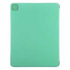 For iPad Pro 11 2022 / 2021 / 2020 / 2018 / Air 2020 10.9 Horizontal Flip Ultra-thin Fixed Buckle Magnetic PU Leather Tablet Case With Three-folding Holder & Sleep / Wake-up Function(Light Green) - 3