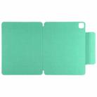 For iPad Pro 11 2022 / 2021 / 2020 / 2018 / Air 2020 10.9 Horizontal Flip Ultra-thin Fixed Buckle Magnetic PU Leather Tablet Case With Three-folding Holder & Sleep / Wake-up Function(Light Green) - 4
