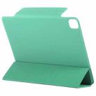 For iPad Pro 11 2022 / 2021 / 2020 / 2018 / Air 2020 10.9 Horizontal Flip Ultra-thin Fixed Buckle Magnetic PU Leather Tablet Case With Three-folding Holder & Sleep / Wake-up Function(Light Green) - 5
