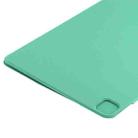 For iPad Pro 11 2022 / 2021 / 2020 / 2018 / Air 2020 10.9 Horizontal Flip Ultra-thin Fixed Buckle Magnetic PU Leather Tablet Case With Three-folding Holder & Sleep / Wake-up Function(Light Green) - 7