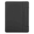 For iPad Pro 12.9 inch (2020) Horizontal Flip Ultra-thin Double-sided Clip Fixed Buckle Magnetic PU Leather Tablet Case With Three-folding Holder & Sleep / Wake-up Function(Black) - 2